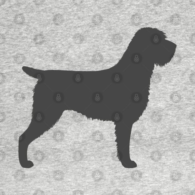 Wirehaired Pointing Griffon Silhouette by Coffee Squirrel